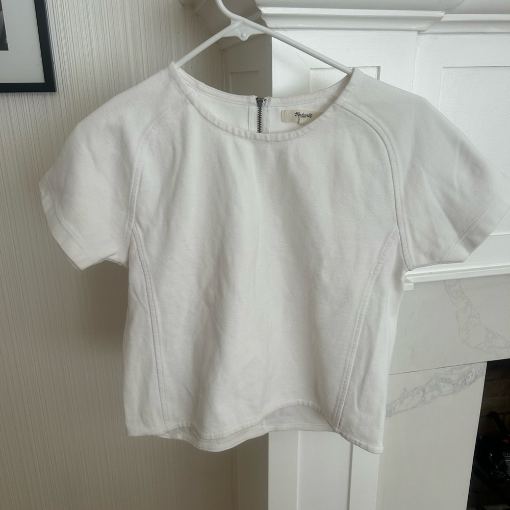 MADEWELL White Short-Sleeve Top